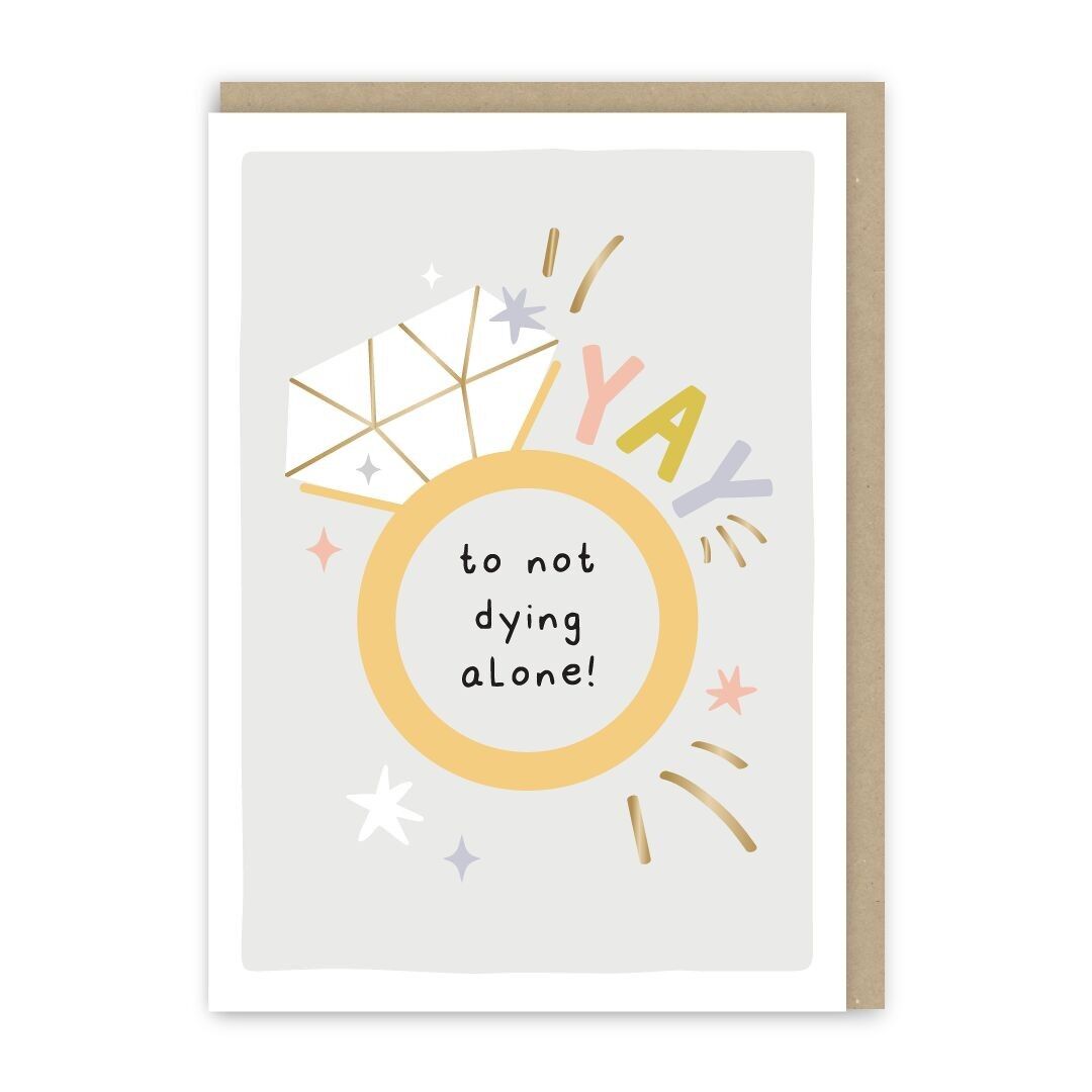 Biglietto di nozze Yay Ring