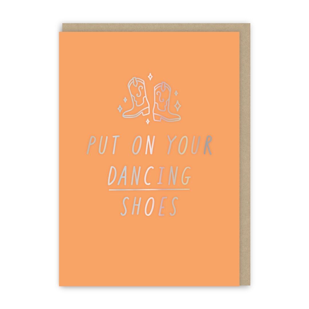 Dancing Shoes Mini Card