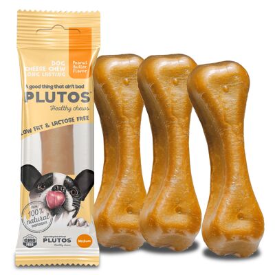 Croquettes dentaires naturelles pour chiens, PLUTOS Fromage et Saumon - PETIT