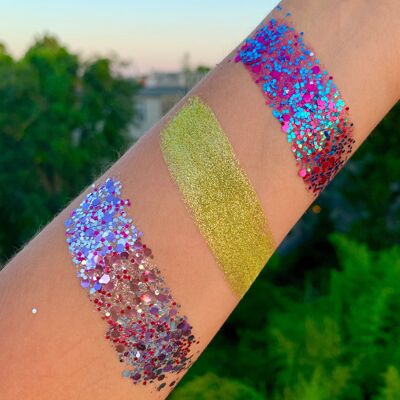 SET DI GLITTER ORGANICI FREE SPIRIT