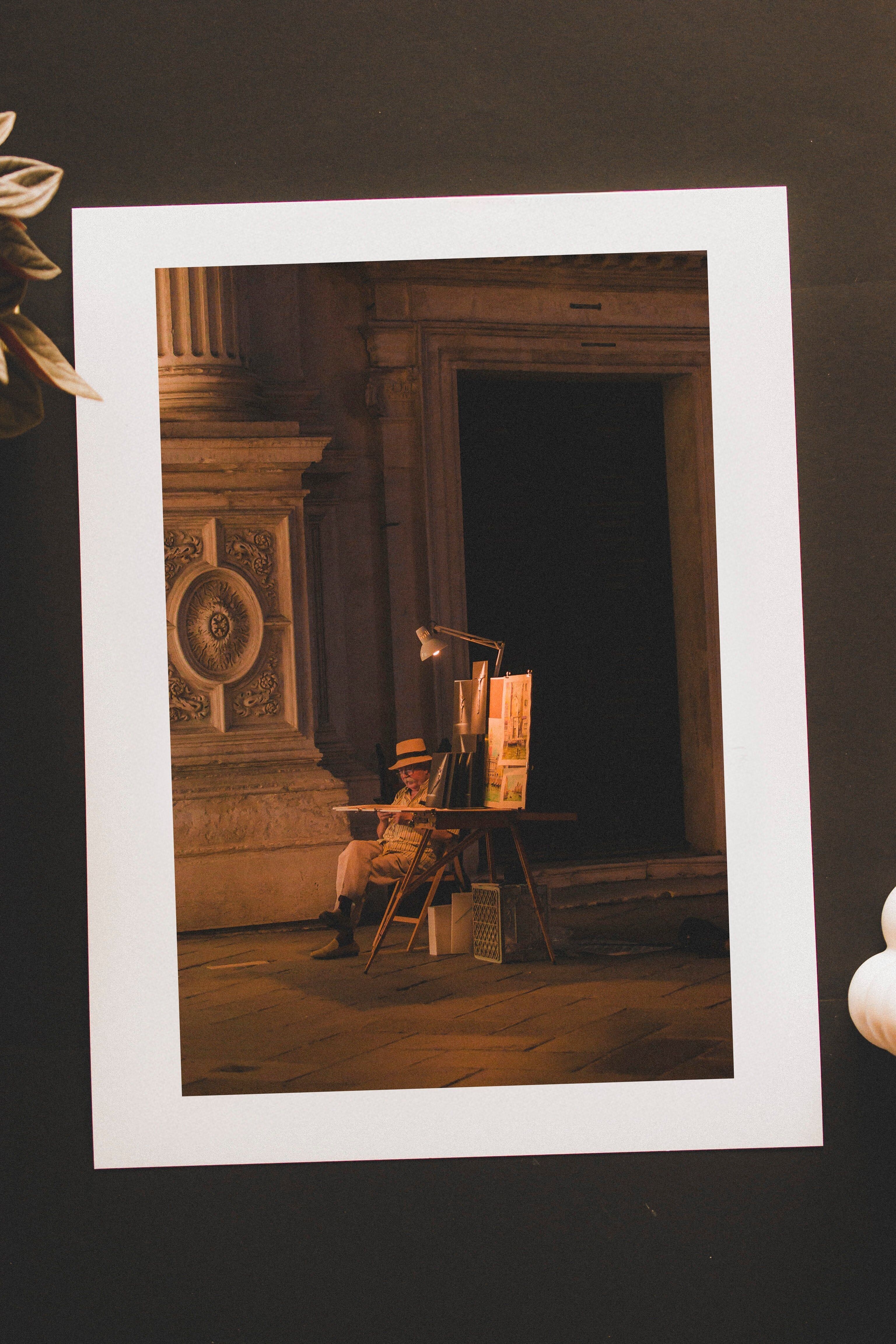 Stampa - Pittore notturno