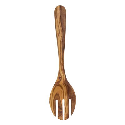 Fourchette de service "Plaisir" en bois d'olivier