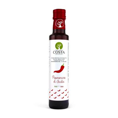 CONDIMENTO OBTENIDO DE LA MOLIENDA CONJUNTA DE CHILES Y ACEITUNAS 250 ML
