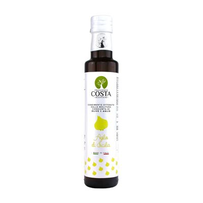 DRESSING OBTAINED BY THE JOINT MILLING OF GARLIC AND OLIVES 250 ML