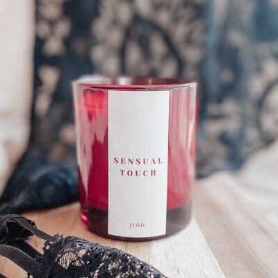 "Sensual touch" candle