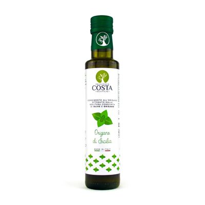 DRESSING OBTAINED BY THE JOINT MILLING OF OREGANO AND OLIVES 250 ML