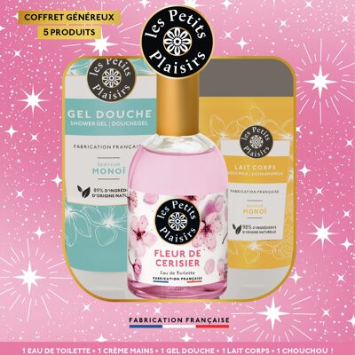 COFANETTO REGALO PER INSEGNANTI - PROFUMO "FIORI DI CILIEGIO" (5 PRODOTTI)