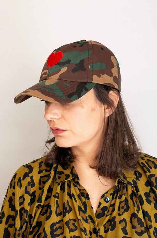 Casquette COLOMBE Camouflage (coton)