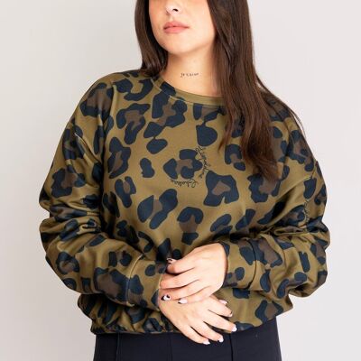 Sweat MALOTRU Léopard