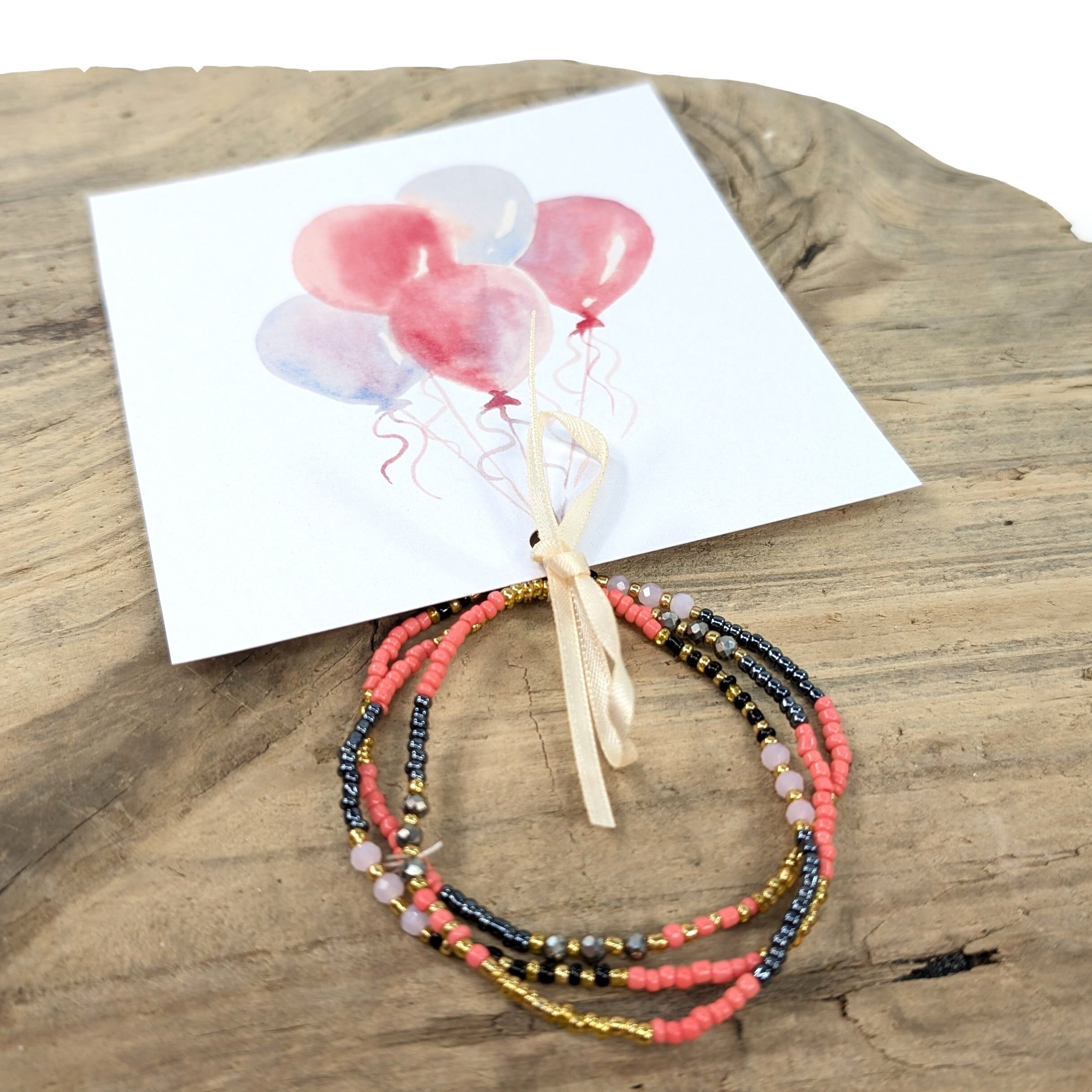 Carta Bracciale Palloncino Rosa