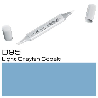Pennarello colorato COPIC Sketch - (B-97) Blu notte, per arte e artigianato, colorazione, grafica, evidenziatore, design, anime, professionisti e principianti, materiale artistico e libri da colorare