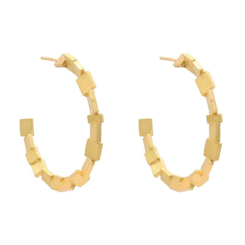 Orecchini a cerchio Nora