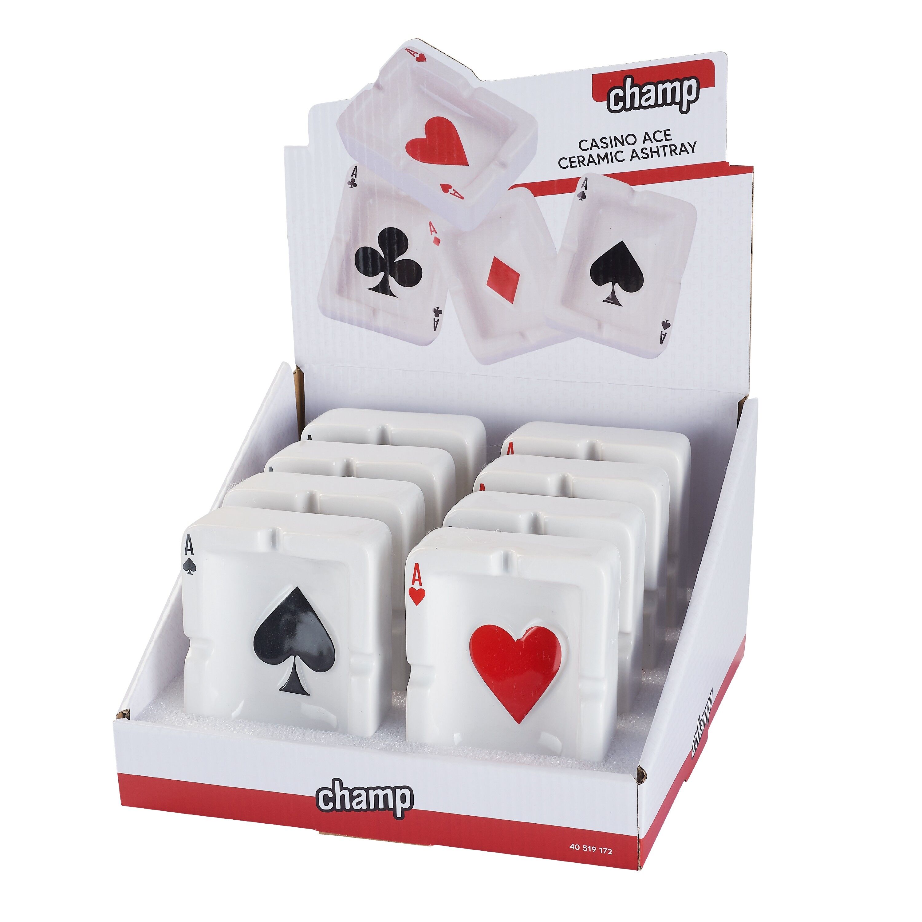 Dadi e posacenere del casinò