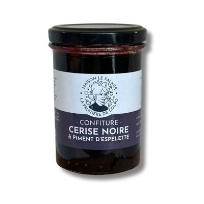 Confiture de Cerise noire au piment d'espelette