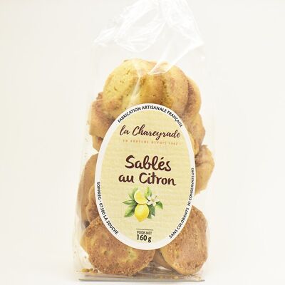 lemon shortbread cookies