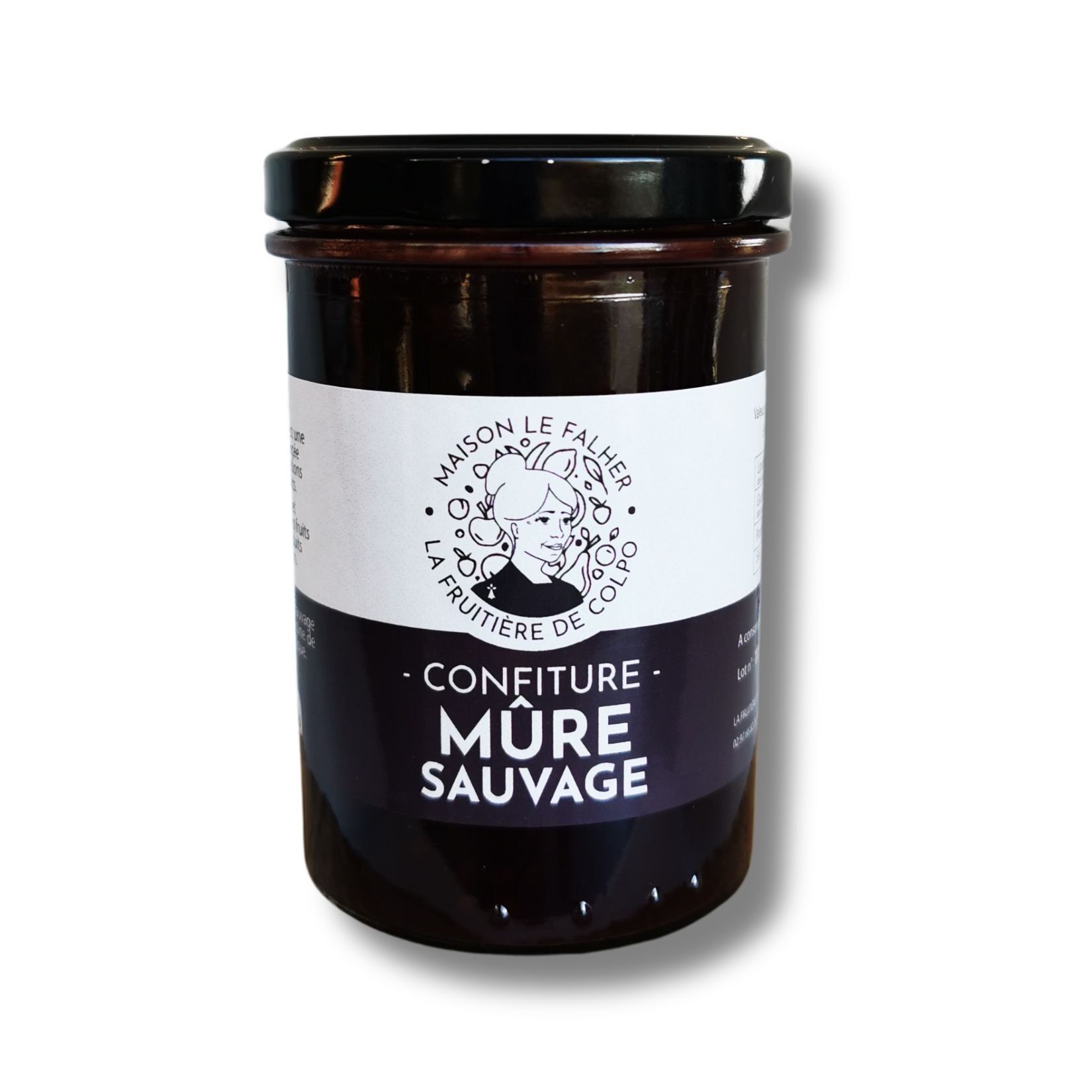 Confiture de mûre sauvage