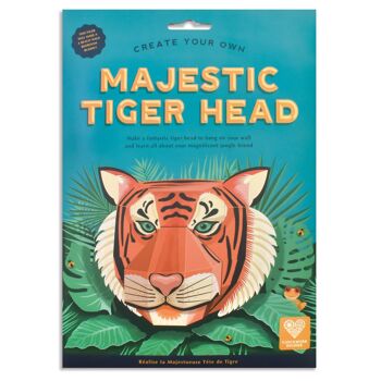 Créez votre propre tête de tigre majestueuse 2