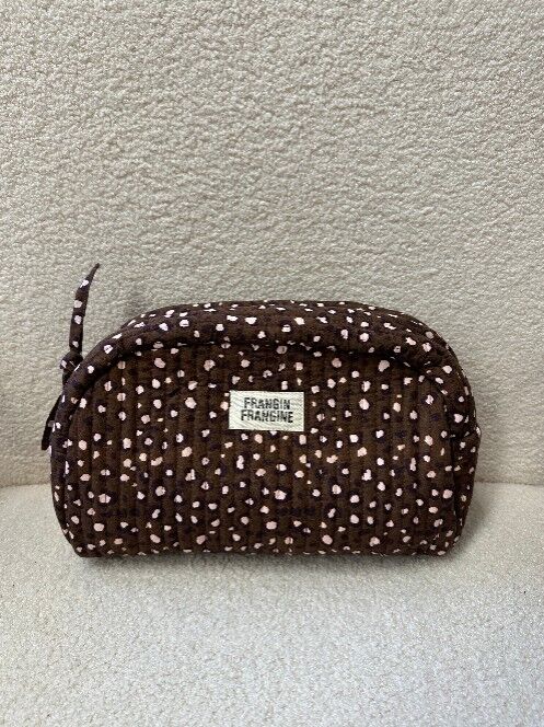 Borsa da toilette Paulette ##2799FD Leopardo marrone