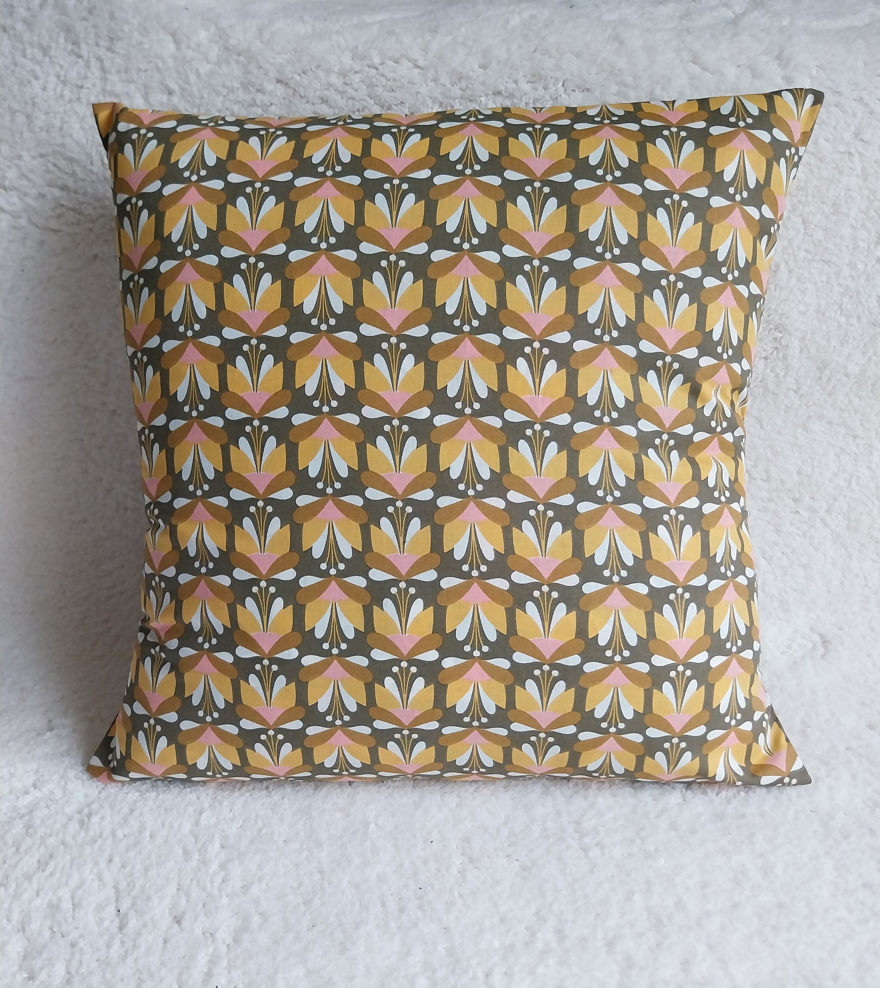 Bedruckter Kissenbezug aus Baumwolle