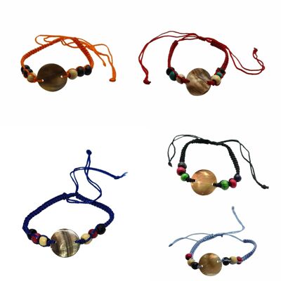 Pulsera Playa Redonda Nácar