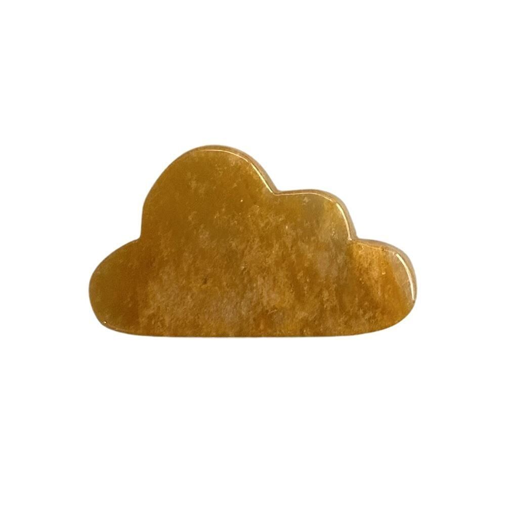 Nuvola di cristallo, 5x3x0.5cm, avventurina gialla