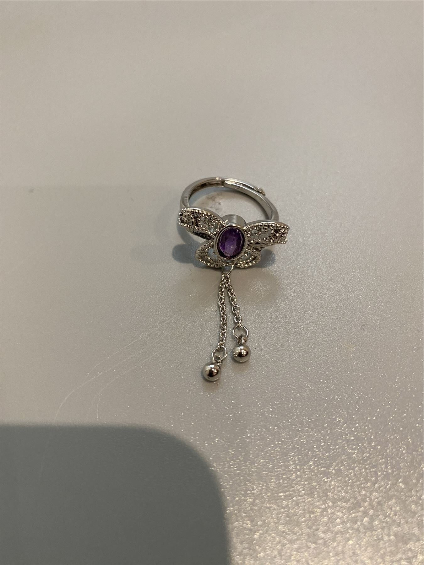 Anillo Ajustable Amatista