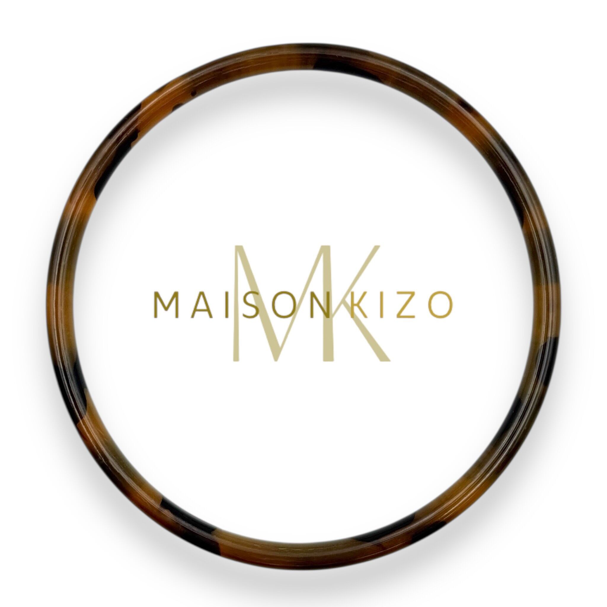 Braccialetto in corno di bufalo pregiato Leopard C35