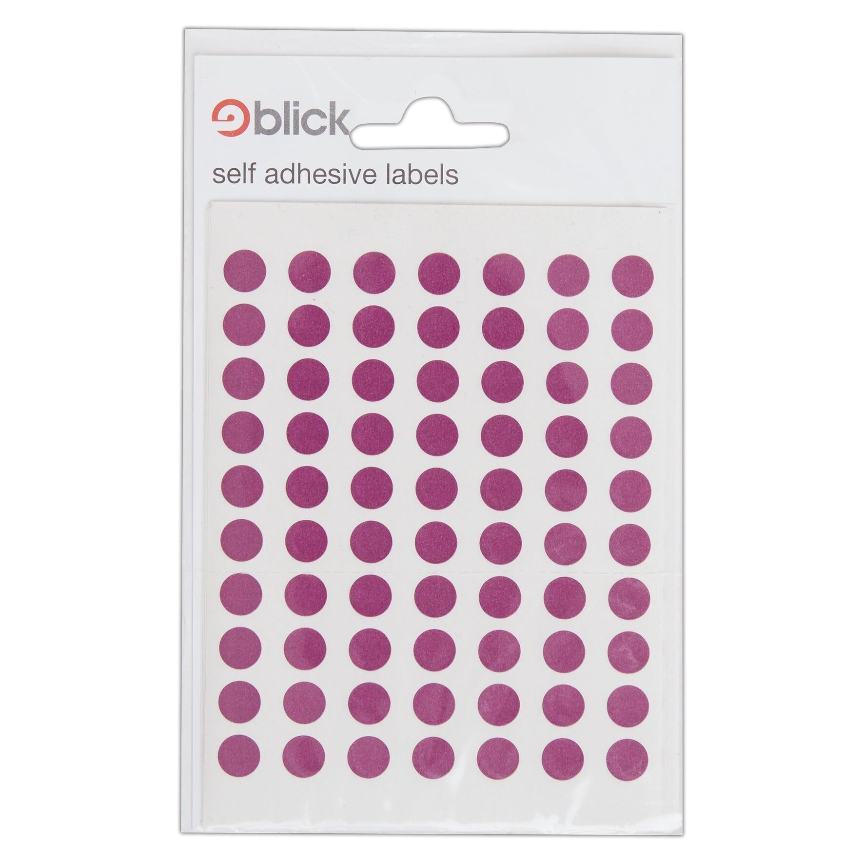 Etiquetas Blick, morado, pegatinas autoadhesivas, puntos de colores, círculos, 8 mm, 490 etiquetas, para el hogar, la oficina, la familia, la escuela, la organización de calendarios de vacaciones, planificadores, tabla de recompensas, codificación por colores