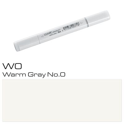 Marqueur de couleur COPIC Sketch - (W-00) Gris chaud n°00, Pour l'art et l'artisanat, le coloriage, les graphiques, les surligneurs, le design, l'anime, les professionnels et les débutants, les fournitures d'art et les livres de coloriage