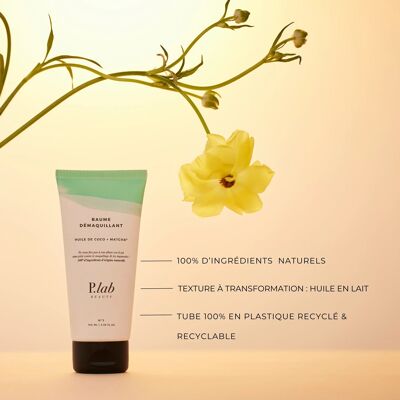 Baume Démaquillant Huile de Coco + Matcha