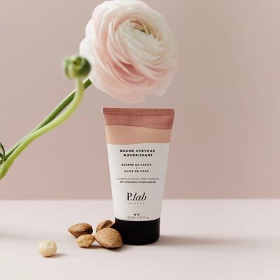 Bálsamo nutritivo para el cabello con manteca de karité y aceite de coco