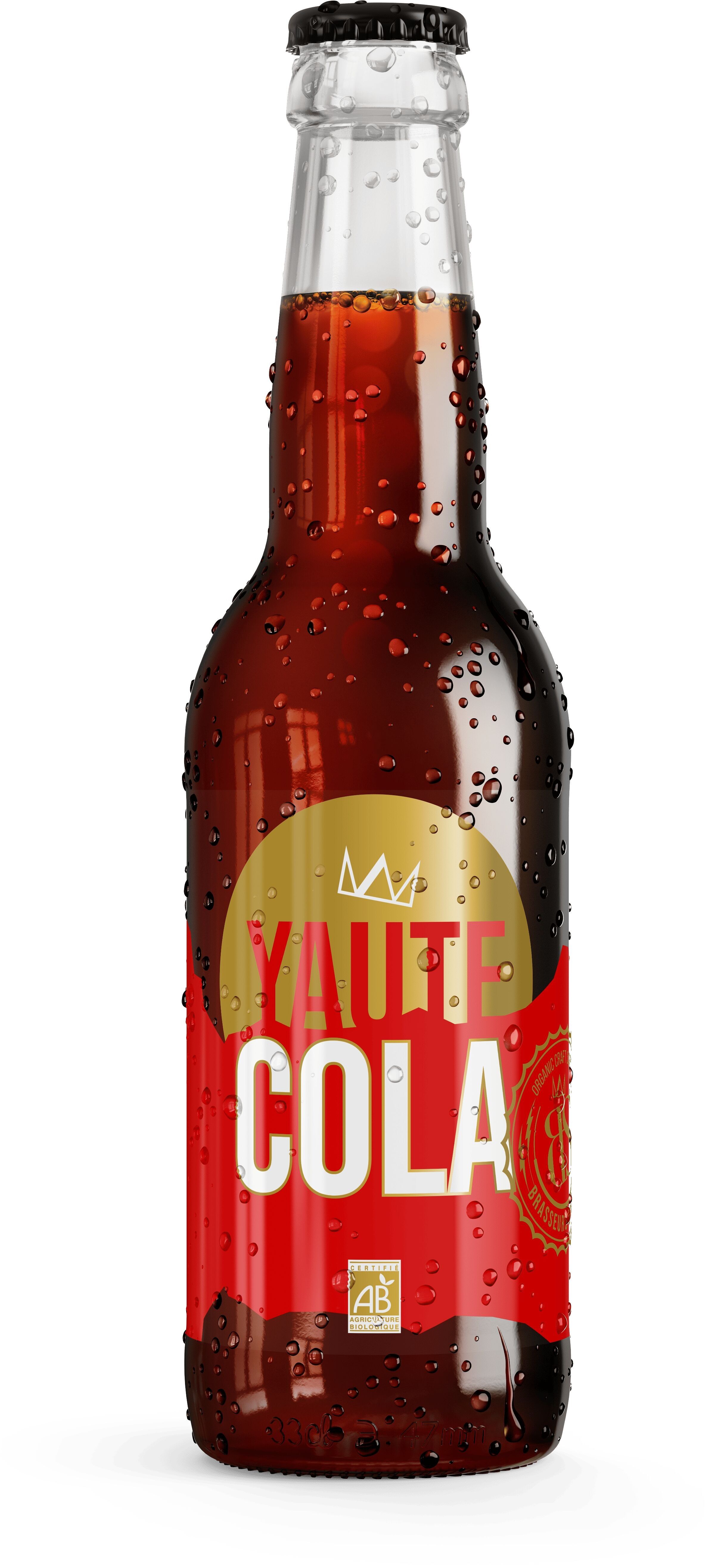 Handgefertigte Bio-Cola – 33-cl-Flasche