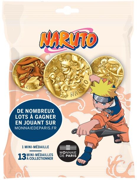 Custodia a sorpresa con medaglia di Naruto