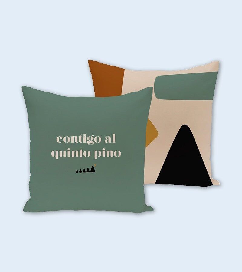 Kissenbezug „Mit dir in der Wildnis“