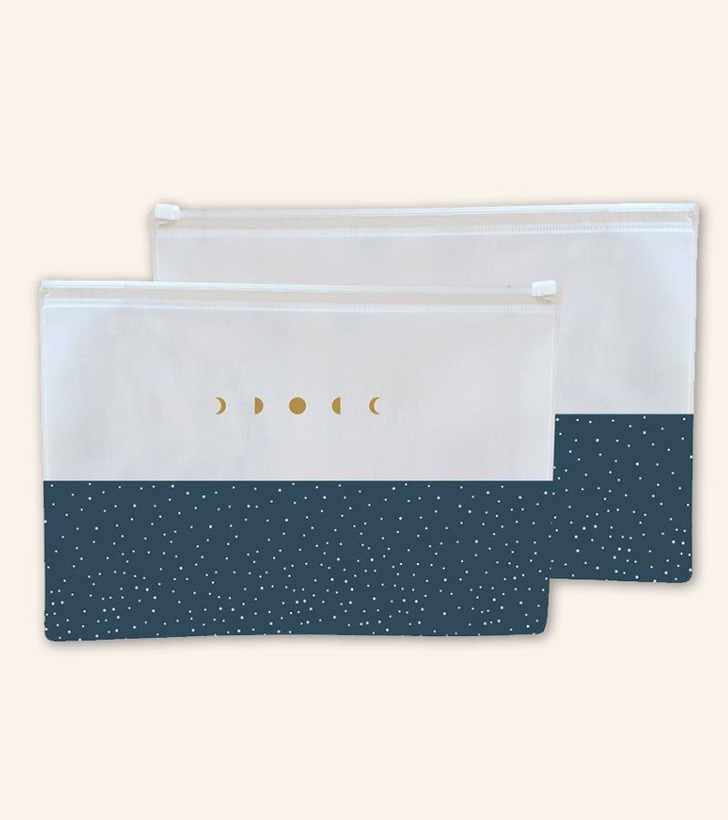 Kulturbeutel aus Kunststoff "Mond"