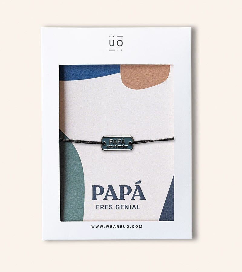 Bracciale con ciondoli "Il miglior papà"