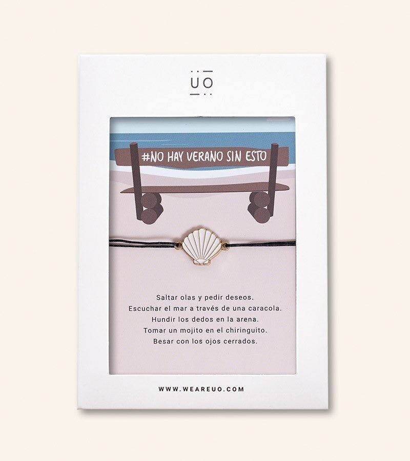 Bracciale Charm "Non c'è estate senza questo"