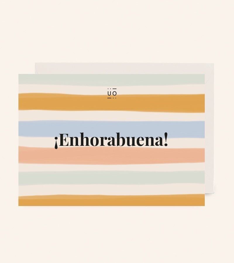 Cartolina "Congratulazioni!”