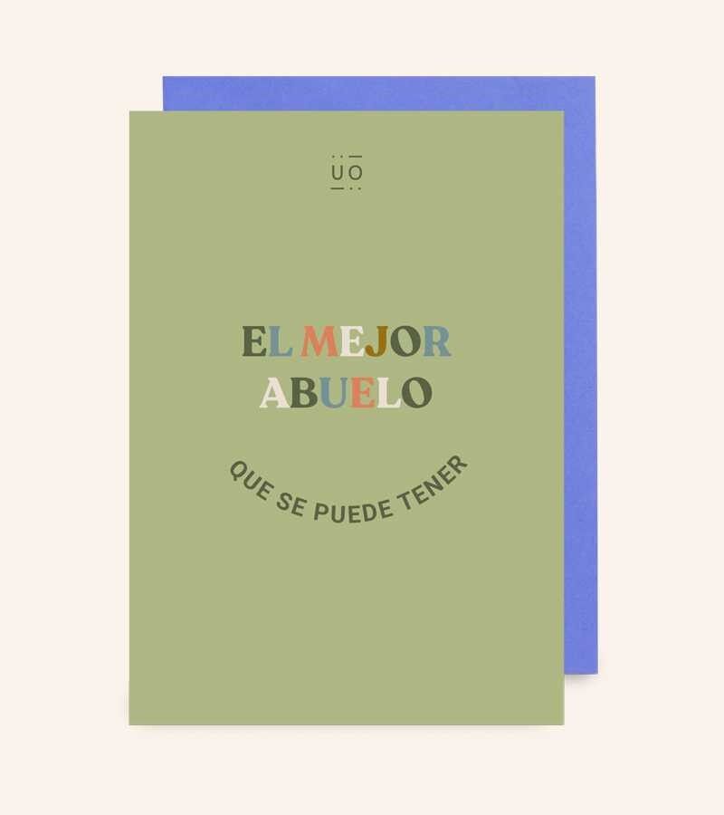 Cartolina "Il miglior nonno che tu possa avere"