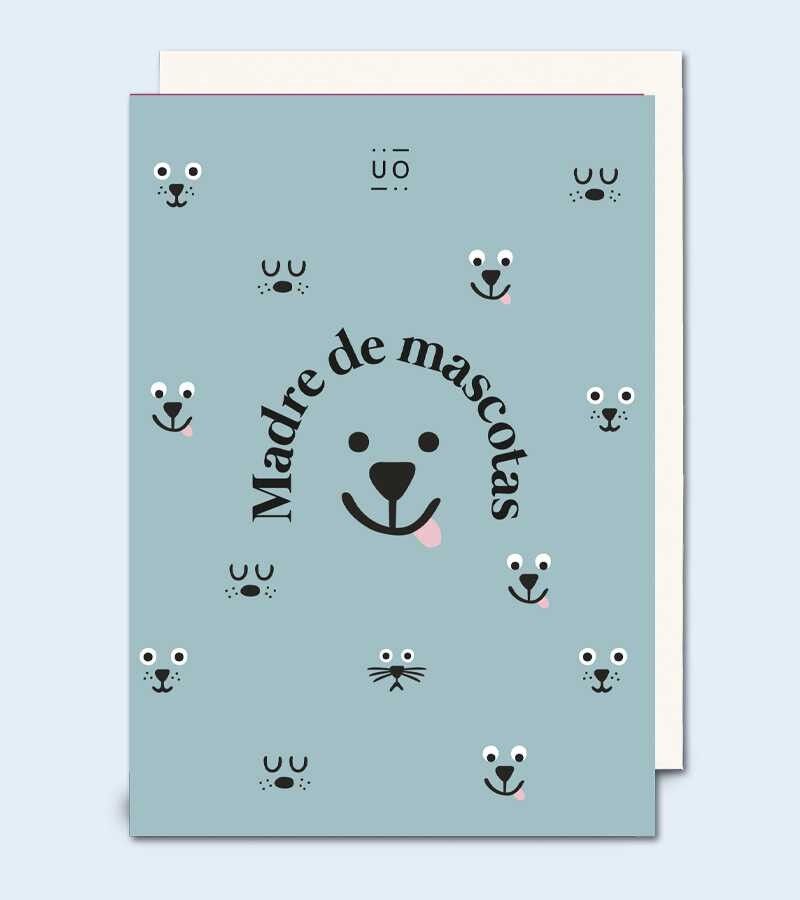 Cartolina "Madre di animali domestici"