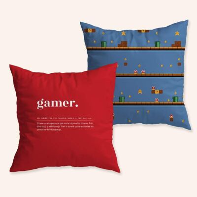 "Gamer" Cushion Cover