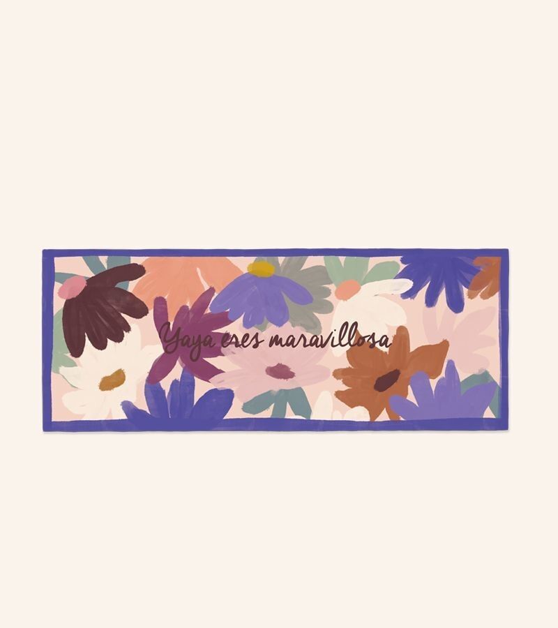 Foulard "Yaya tu es merveilleux"