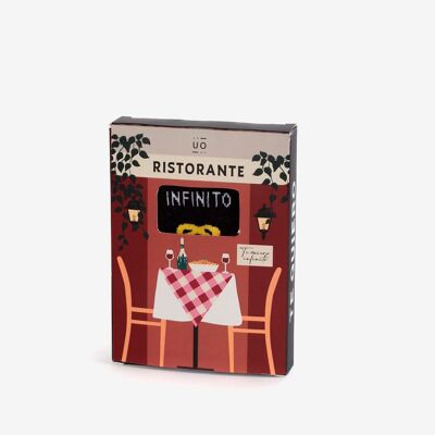 Calzini TOP Edition "Ti amo infinito" pasta - basso impatto
