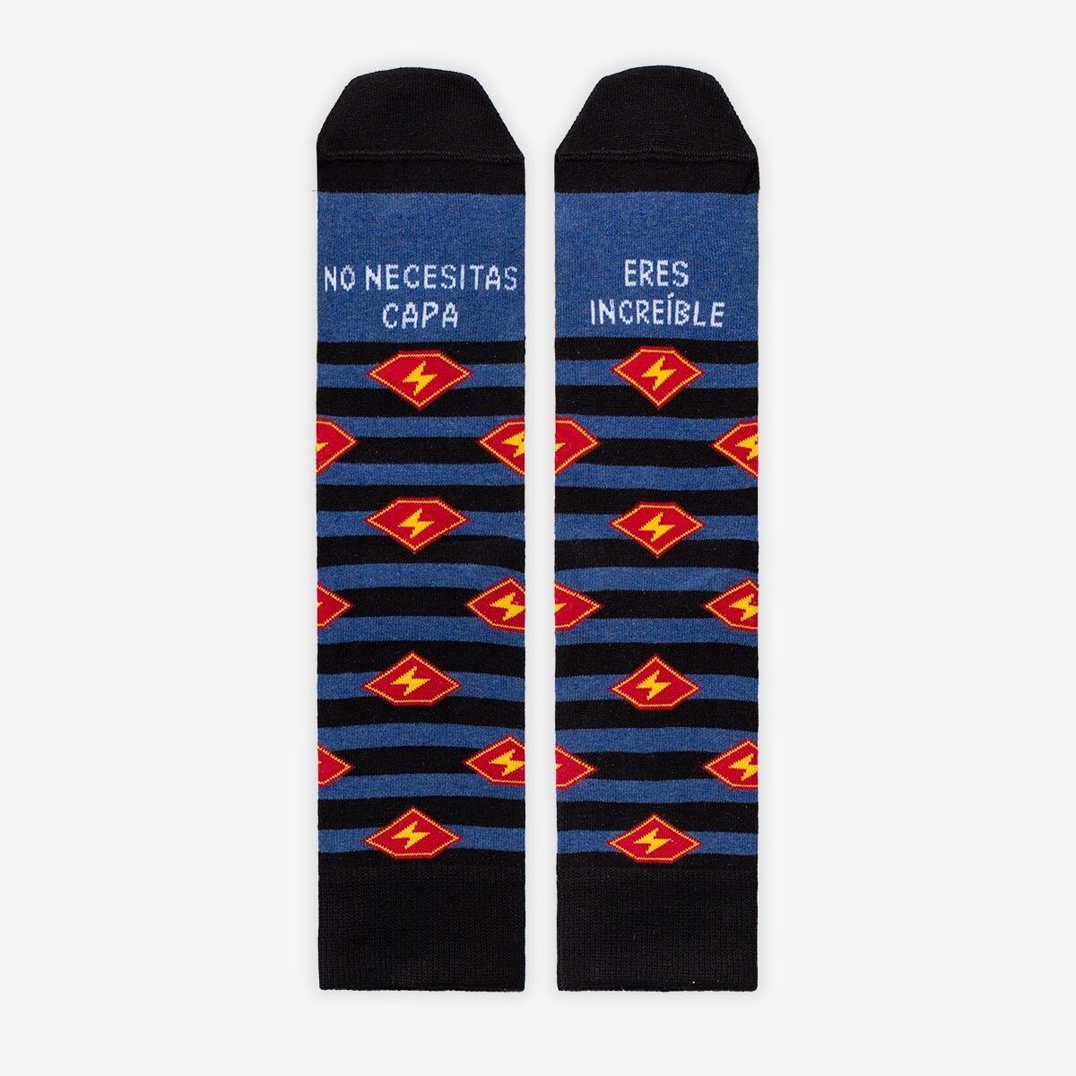 Calcetines "No necesitas capa, eres increíble"-low impact