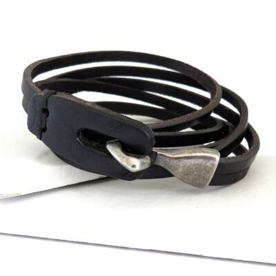 Bracelet en cuir pour homme - Accessoire de mode
