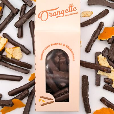 Orangette - candied oranges in 62% dark chocolate (French artisan)