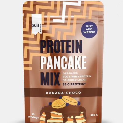 PREPARATO PER PANCAKE PROTEICO Banana-Cioccolato 500g