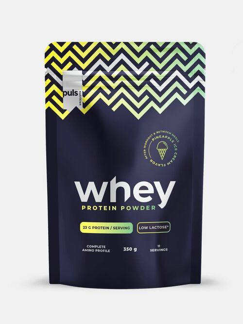 WHEY PROTEIN Pineapple Ice Cream 350g LOW LACTOSE