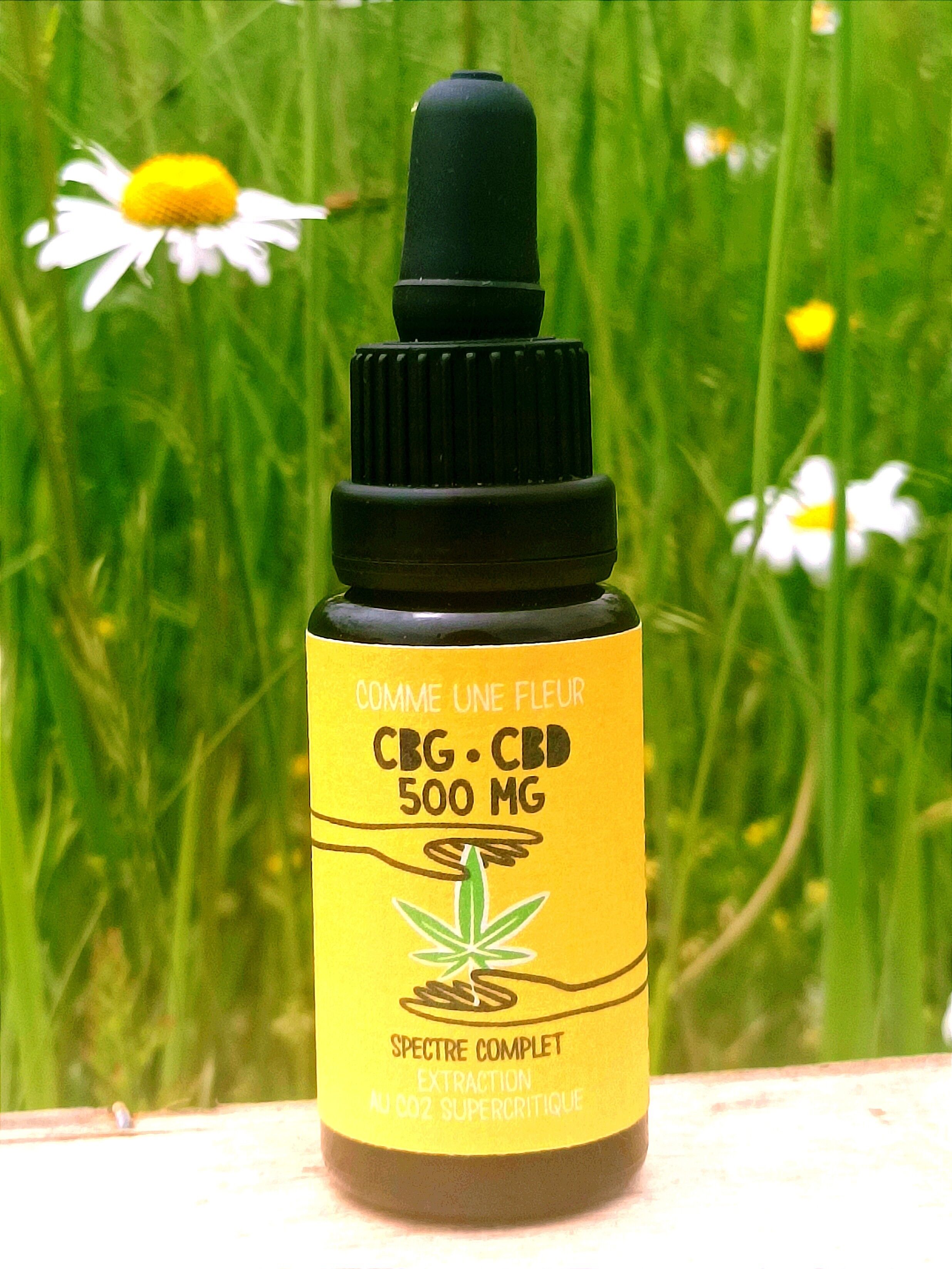 Olio di CBG 5% “Come un fiore”