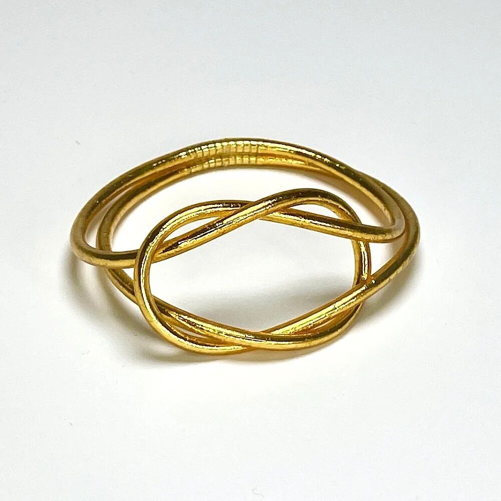 Bracelet Bouddhiste Infinity Gold